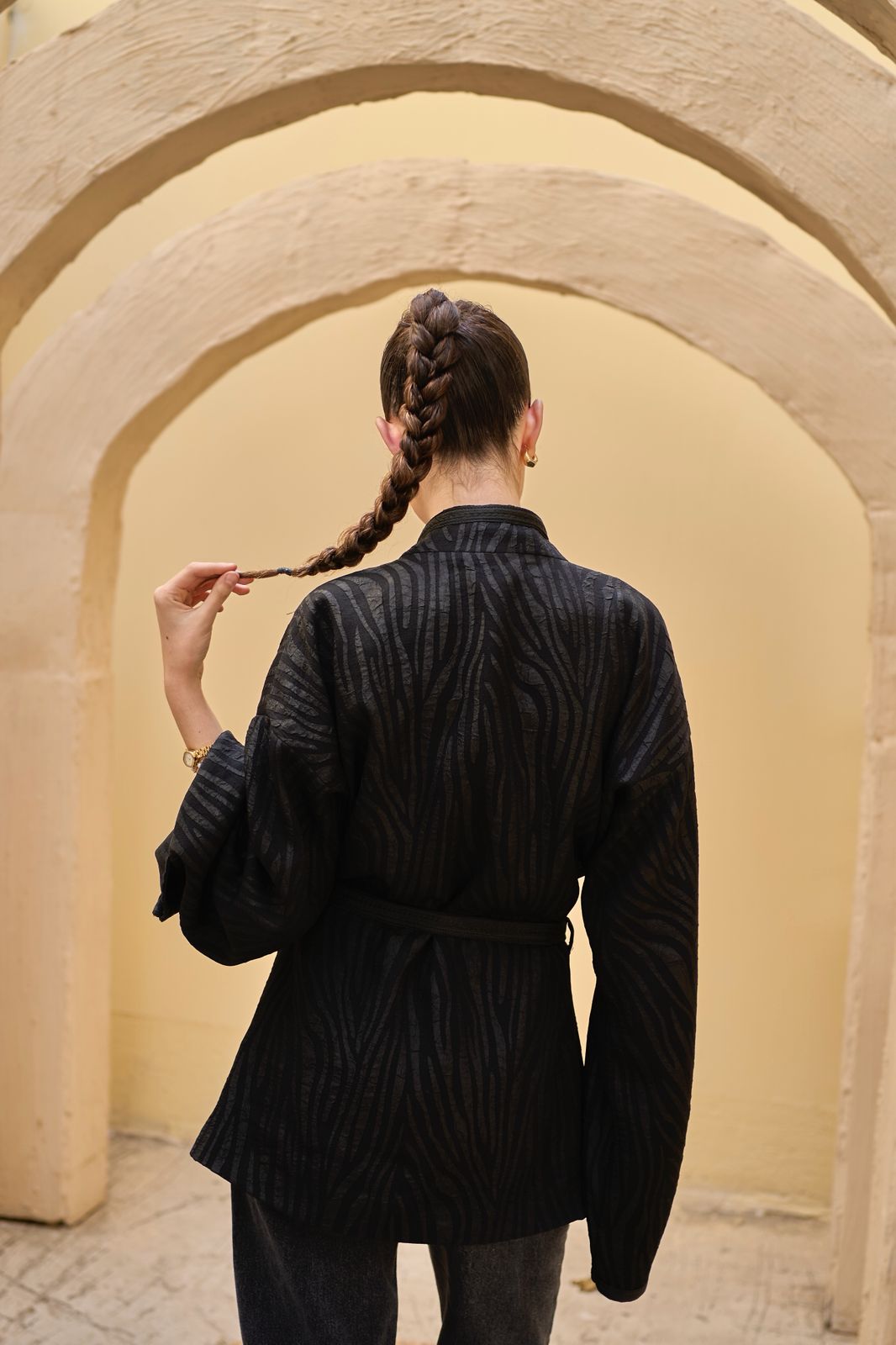 Black Timeless Cardigan