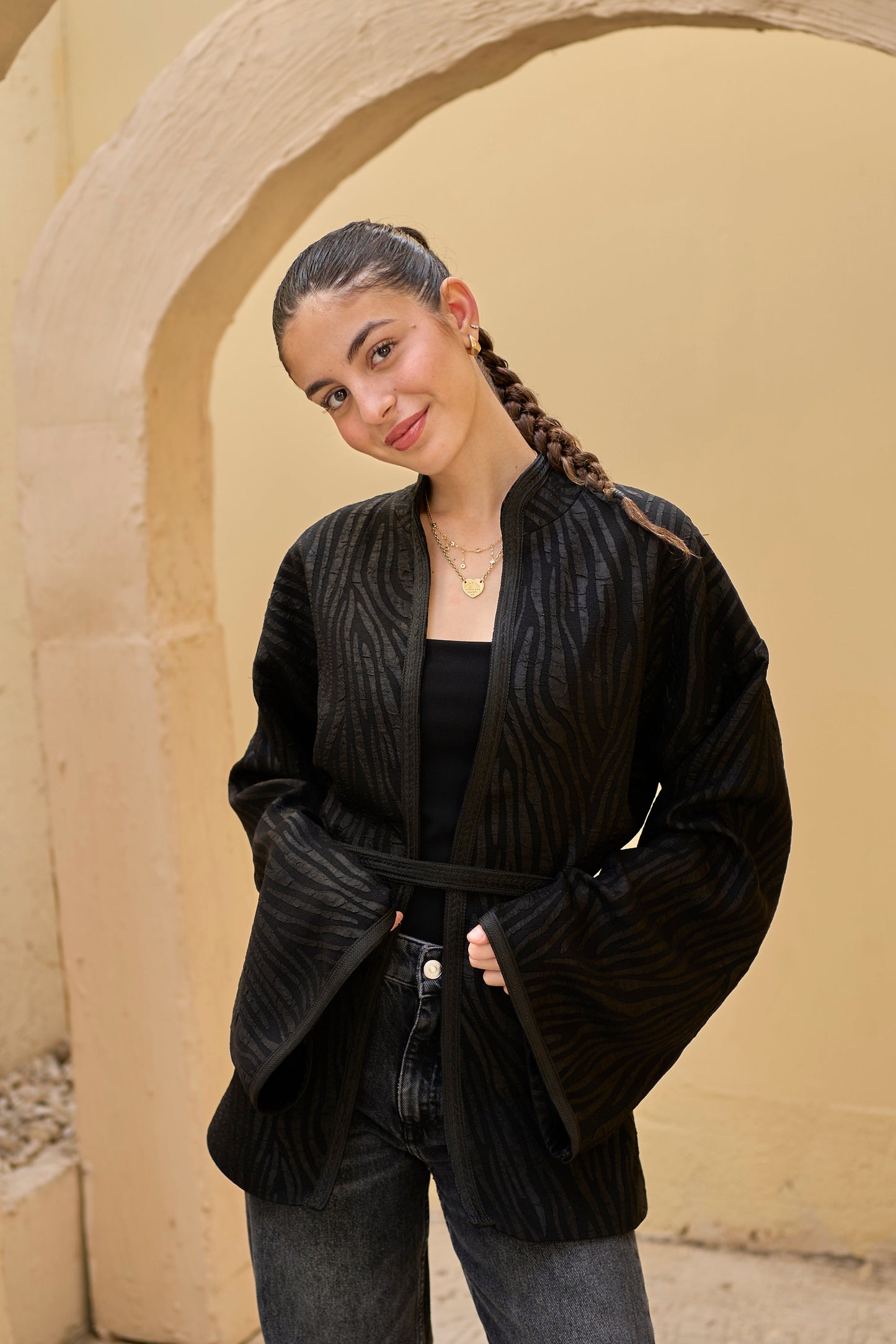 Black Timeless Cardigan